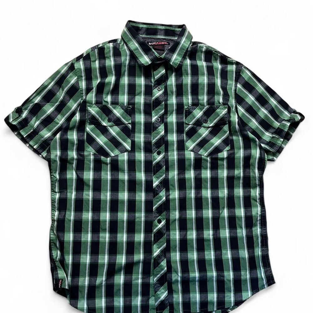 American-vintage Men's Green Shirt